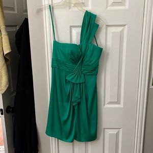 One-Shoulder BCBG Maxazria Mini Dress